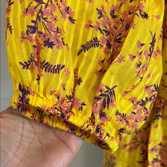 Ulla Johnson Brienne Dress in Chartreuse size 6 - Picture 5 of 7